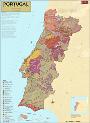 Portugal wine map