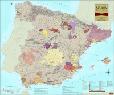 Spain wine map