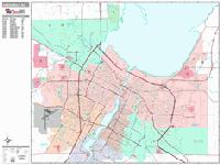 Green Bay city map