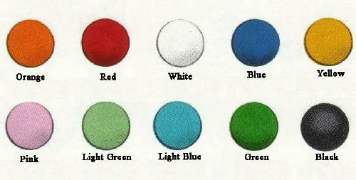 Map pin color chart