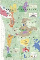 Pacific Northwest wine map