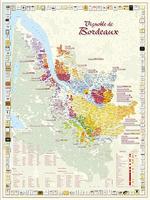 Bordeaux wine map