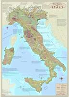 Italy wine map