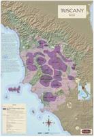 Tuscany wine map