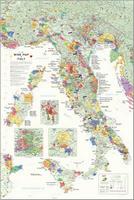 Italy wine map