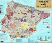 Spain wine map