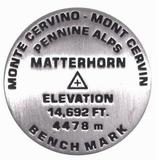 Matterhorn lapel pin