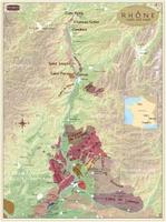 Rhone wine map