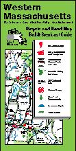 Western Massachusetts bicycling map