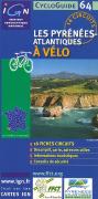 Pyrenees cycling map