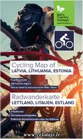 Baltics cycling map