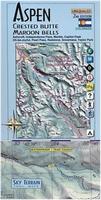Aspen and Crested Butte Hiking Map