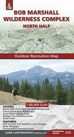 Bob Marshall Wilderness North hiking map