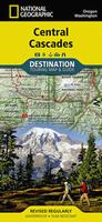 Central Cascade Mountains road map