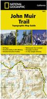 John Muir Trail Hiking map