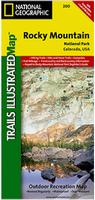 Rocky Mountains Hiking map