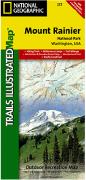 Mt. Rainier National Park hiking map
