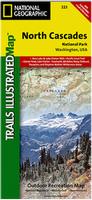 North Cascades hiking map