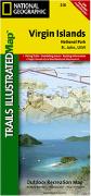 Virgin Islands National Park hiking map