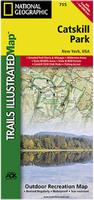 Catskill Park hiking map