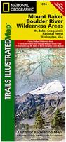 Mount Baker Hiking Map
