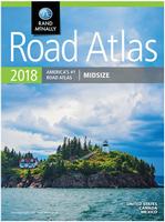 USA mid-sized road atlas