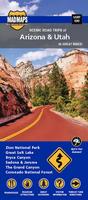 Arizona and Utah motorcycle map