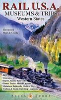 Western USA Rail Museums & Trips map