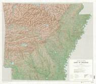 Arkansas topographic map