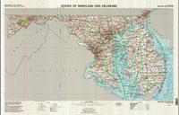 Delaware topographic map