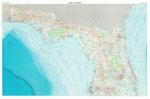 Florida topographic map