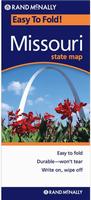 Laminated Missouri road map