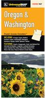 Washington-Oregon Road map