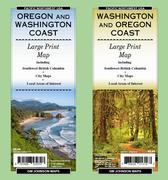 Washington coast road map