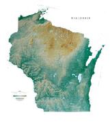 Wisconsin maps from Omnimap, a leading international map store.