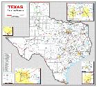 Texas railroad map