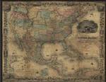 US antique map