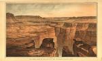 Grand Canyon antique map