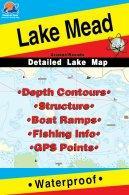 Lake Mead fishing map