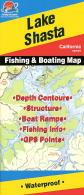 Lake Berryessa fishing map
