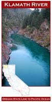 Klamath River fishing map