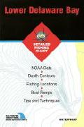 Lower Delaware Bay fishing map