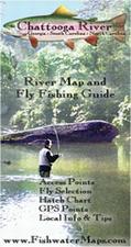 Chattooga River Fishing Map