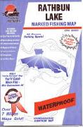 Rathbun Reservoir fishing map