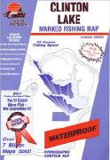 Lake Clinton fishing map