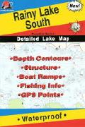 Rainy Lake fishing map