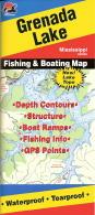 Devils Lake fishing map