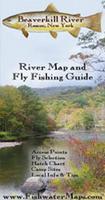 Beaverkill River fishing map
