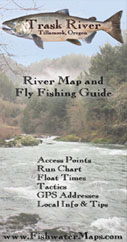Trask River Fishing Map
