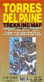 Torres del Paine hiking map